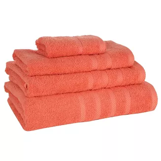 Ręcznik bawełniany MILO 100x150 Eurofirany koralowy