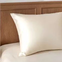 Jedwabna poszewka na poduszkę 70x80 jedwab morwowy kremowa