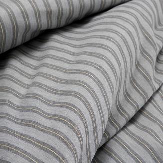 Pościel satynowa ETNO 160x200 Eurofirany stalowy/jasnoszary