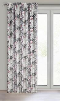 Zasłona gotowa na taśmie LUCIA Eurofirany kremowy