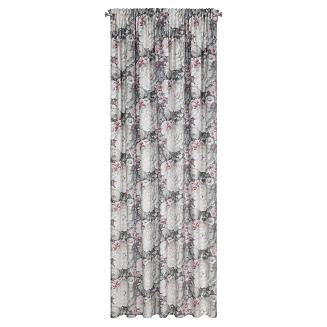 Zasłona gotowa na taśmie LUCIA Eurofirany kremowy