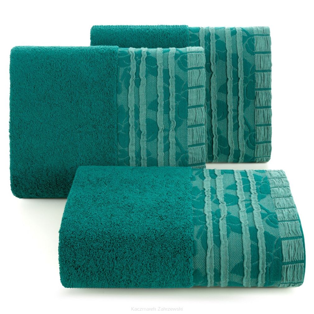 Ręcznik bawełniany ROSSI 50x90 Eurofirany zielony