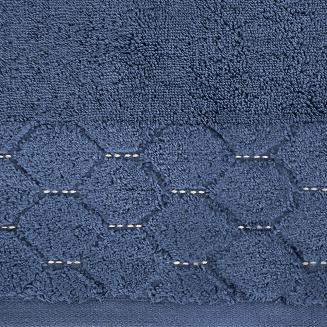 Ręcznik bawełniany LUMIA 50x90 Eurofirany granatowy