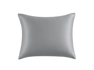 Jedwabna poszewka na poduszkę 70x80 jedwab morwowy szara