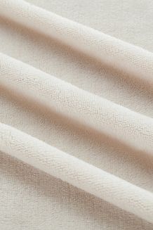 Prześcieradło polarowe z gumką MIŚ Fluffy 120x200 mikrofibra beżowe