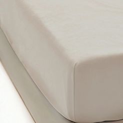 Prześcieradło polarowe z gumką MIŚ Fluffy 120x200 mikrofibra beżowe