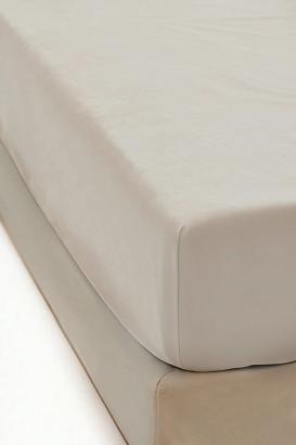 Prześcieradło polarowe z gumką MIŚ Fluffy 120x200 mikrofibra beżowe