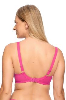 Biustonosz GAIA Semi-Soft Keto 1134 półusztywniany fuksja