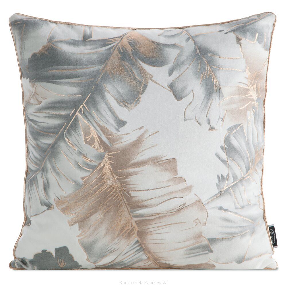 Poszewka dekoracyjna LAYLA2 45x45 Eurofirany srebrny