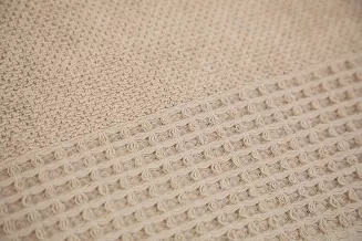 Ręcznik bawełniany WAFFLE 70x140 beżowy