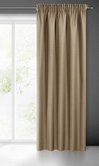 Zasłona gotowa na taśmie STYLE 140x270 Eurofirany cappuccino