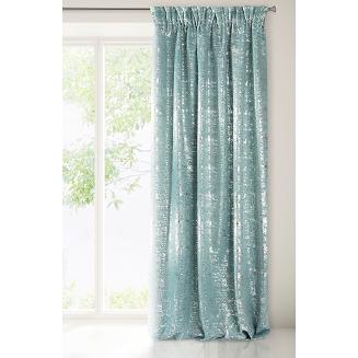 Zasłona gotowa na taśmie ESIN 140x270 Eurofirany miętowy