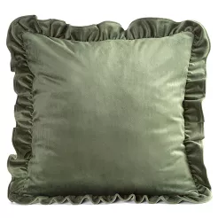 Poszewka dekoracyjna BRENDA1 45x45 Eurofirany oliwkowy