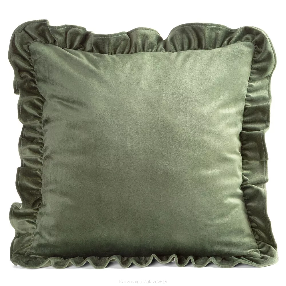Poszewka dekoracyjna BRENDA1 45x45 Eurofirany oliwkowy