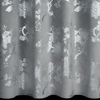 Zasłona gotowa na przelotkach CELIA 140x250 Eurofirany stalowy