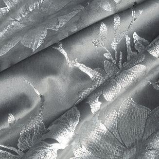 Zasłona gotowa na przelotkach CELIA 140x250 Eurofirany stalowy