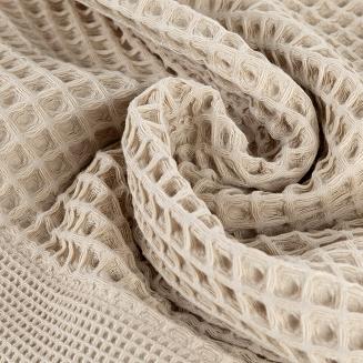 Ręcznik bawełniany gofrowany MELO 50x90 Eurofirany beżowy