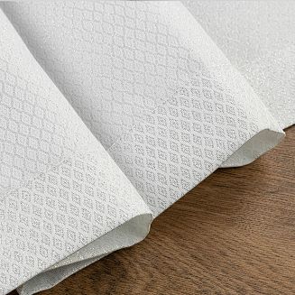 Obrus dekoracyjny JULIA 140x180 Eurofirany biały/srebrny