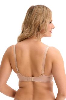 Biustonosz z haftem Soft Oriana 036 miękki beżowy