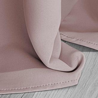 pudrowa zasłona zaciemniająca blackout 140x250 hold