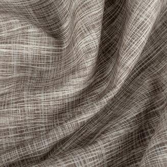 Zasłona gotowa na szelkach GARDEN 155x200 Eurofirany brązowy