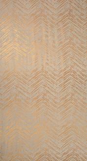 Zasłona gotowa na przelotkach SARA 140x250 Eurofirany kremowy/złoty