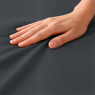 Prześcieradło jersey z gumką 140x200 grafitowe