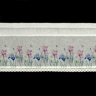 Firana gotowa na taśmie DOLOREZ 130x50 Eurofirany biały