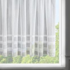 Firana gotowa na taśmie EFIL 295x150 Eurofirany biała