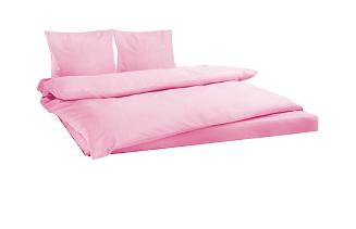 Pościel haftowana z prześcieradłem 200x220 róż