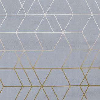 Pościel bawełniana GEO 140x200 Design91 stalowy