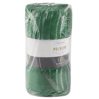 Koc narzuta GINKO3 150x200 Eurofirany ciemnozielony