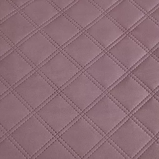 Narzuta dekoracyjna RUFFY 160x220 pikowana z falbanką ciemnopudrowa