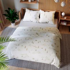 MOKOSZ Komplet pościeli z bawełny satynowej 220x200cm 100106/SAT/000/220200/1