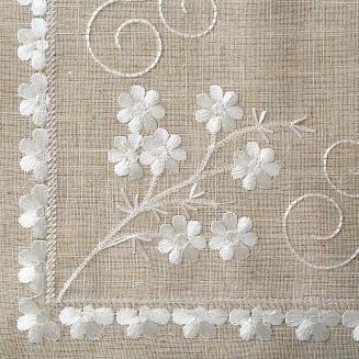 Obrus dekoracyjny ADELINE 85x85 Eurofirany beżowy