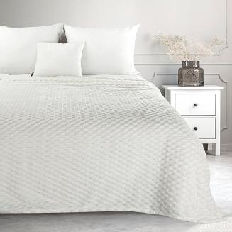 Koc narzuta CINDY6 Design91 biały