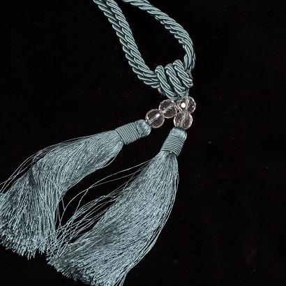 Sznur dekoracyjny do zasłon SUZI miętowy