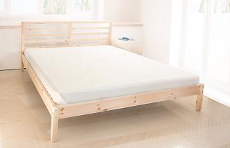 Pościel haftowana z prześcieradłem 200x220 kremowa