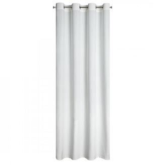 Zasłona gotowa na przelotkach ROSA 140x250 Design91 biały