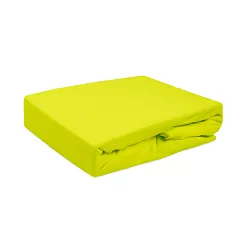 Prześcieradło frotte z gumką 160x200 Darymex limonkowy