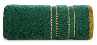 Ręcznik bawełniany KRISTI 50x90 Eurofirany butelkowy zielony