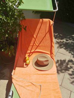 Ręcznik szybkoschnący IGA 80x160 EUROFIRANY pomarańczowy