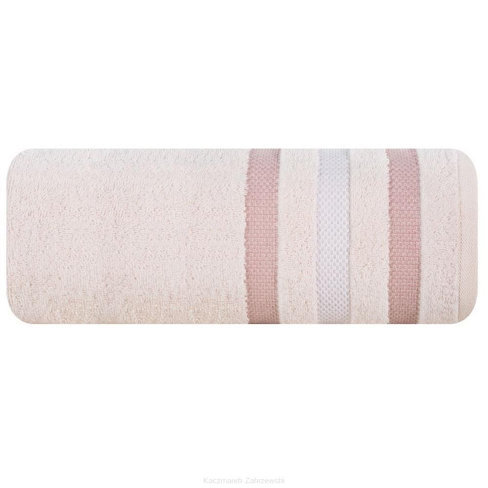 Ręcznik bawełniany GRACJA 70x140 Eurofirany jasnoróżowy