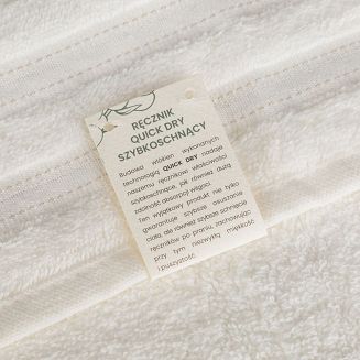 Ręcznik bawełniany JASPER 70x140 Eurofirany kremowy