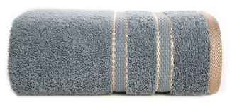 Ręcznik bawełniany KRISTI 100x150 Eurofirany stalowy
