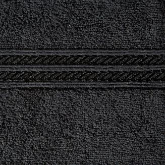 Ręcznik LORI 50x90 Eurofirany czarny