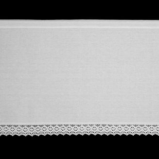 Firana gotowa na taśmie CLARIE 60x150 Eurofirany biały