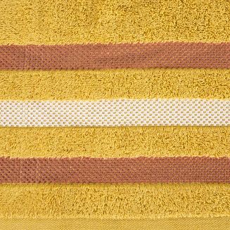 Ręcznik bawełniany GRACJA 70x140 Eurofirany musztardowy