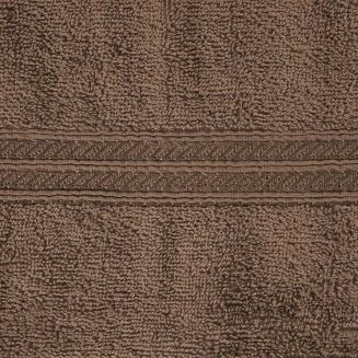 Ręcznik LORI 30x50 Eurofirany brązowy bordiura
