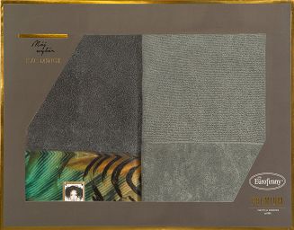 Komplet ręczników 2 cz. 50x90 Eva Minge  Eurofirany stalowy